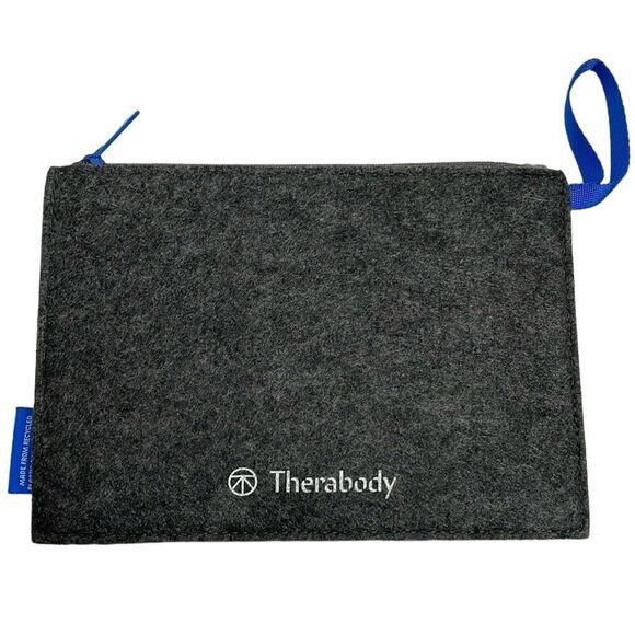 Therabody Soft Fleece Travel Bag Gray - Picture 1 of 8